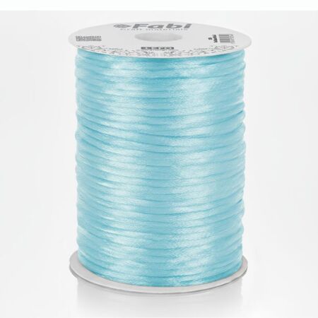 Fabi Κορδόνι Σατέν Ποντικοουρά Σιέλ 2mm x 50y