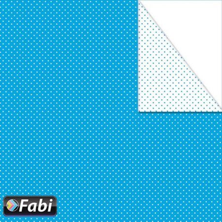 Fabi Χαρτόνι Σχεδίου Μίνι Πουά Γαλάζιο 50x70cm