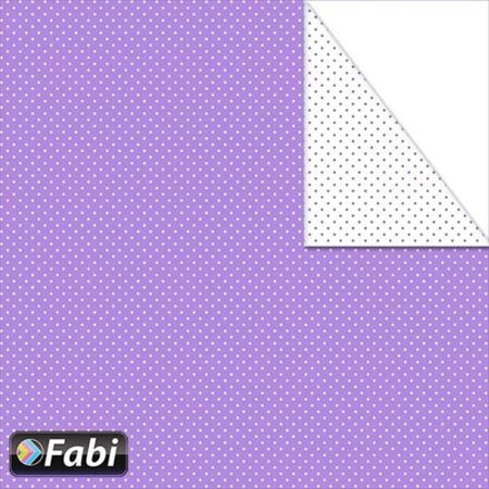 Fabi Χαρτόνι Σχεδίου Μίνι Πουά Λιλά 50x70cm