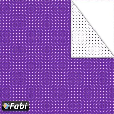 Fabi Χαρτόνι Σχεδίου Μίνι Πουά Μωβ 50x70cm