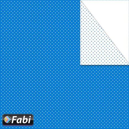 Fabi Χαρτόνι Σχεδίου Μίνι Πουά Μπλε 50x70cm