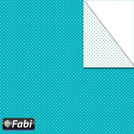 Fabi Χαρτόνι Σχεδίου Μίνι Πουά Πετρόλ 50x70cm