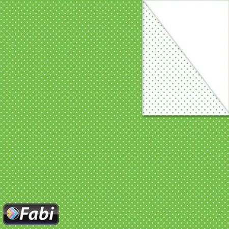 Fabi Χαρτόνι Σχεδίου Μίνι Πουά Πράσινο 50x70cm
