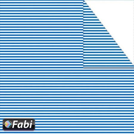 Fabi Χαρτόνι Σχεδίου Μίνι Ριγέ Μπλε 50x70cm