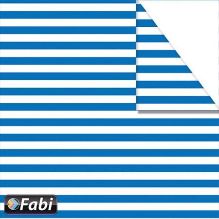 Fabi Χαρτόνι Σχεδίου Ριγέ Μπλε 50x70cm