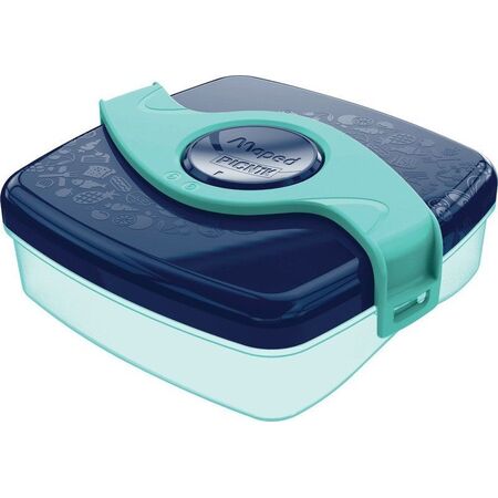 ΦΑΓΗΤΟΔΟΧΕΙΟ ΜΠΛΕ-ΤΥΡΚΟΥΑΖ 520L MAPED ΤΕΤΡΑΓΩΝΟ ΠΛΑΣΤΙΚΟ