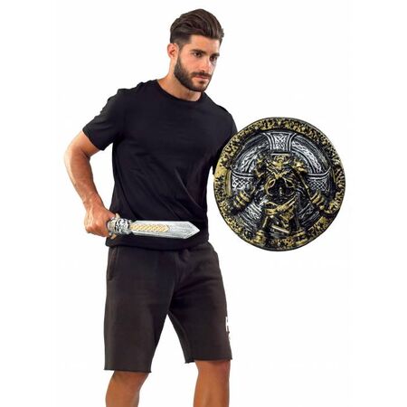 Fun Fashion Αποκριάτικο Σετ Ασπίδα - Σπαθί 50-58cm