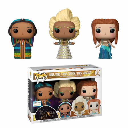Funko Pop! Vinyl Figure 3Pack - Σετ Φιγούρες The 3 Mrs. (Disney A Wrinkle In Time)