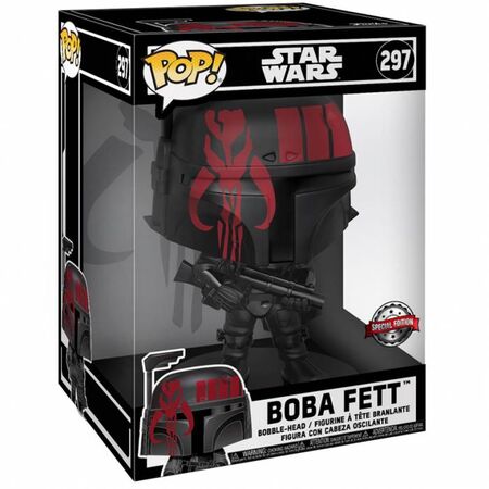Funko Pop! Vinyl Figure Movies 297 - Supersized Boba Fett Black (Star Wars)