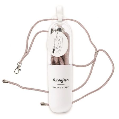 Funkyfish Phone String Κορδόνι Για Τηλέφωνο Cherry Blossom White 300-31009