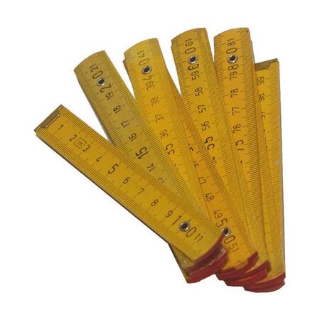 Γαλλικό Μέτρο Ξύλινο Σπαστό 1m