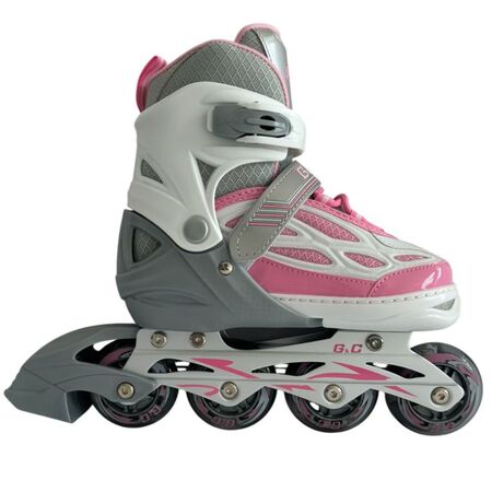 G&C Αυξομειούμενα Πατίνια Roller BW 188 Grey Pink