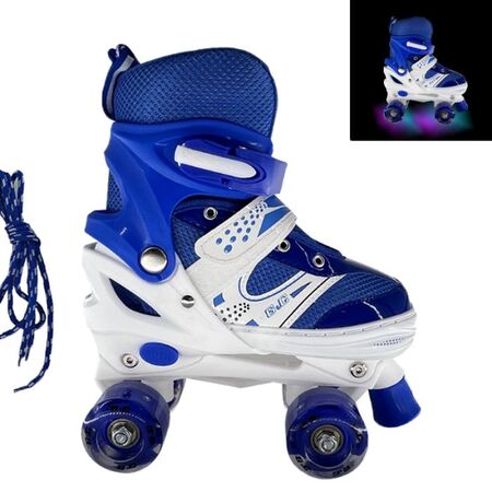 G&C Αυξομειούμενα Πατίνια Roller SK3 Quad Blue