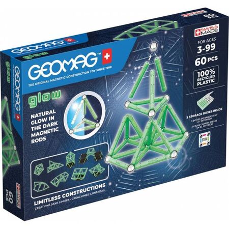 Geomag Σετ Glow 60 Green