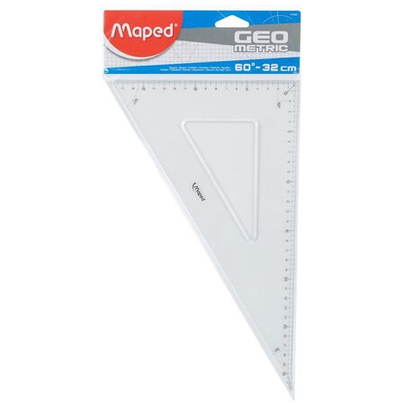 ΓΕΩΜΕΤΡΙΚΟ ΤΡΙΓΩΝΟ GEOMETRIC 32CM - 60 ΜΟΙΡΕΣ