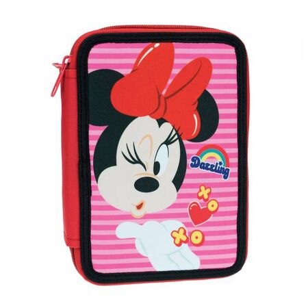 GIM Κασετίνα Διπλή Γεμάτη Minnie Comfy Routine 340-37100