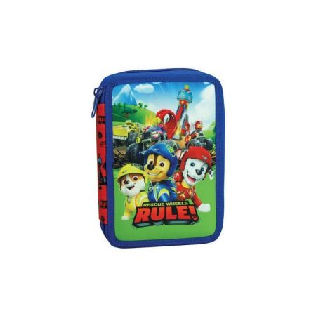 GIM Κασετίνα Διπλή Γεμάτη Paw Patrol Rescue Wheels 334-00100