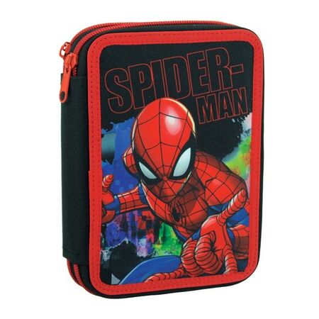 GIM Κασετίνα Διπλή Γεμάτη Spiderman 337-13100