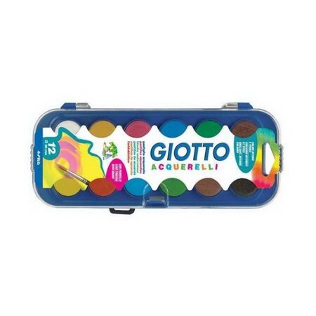 Giotto Νερομπογιές 12 Τεμ.