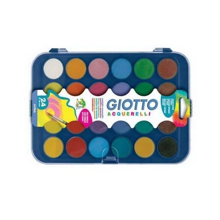 Giotto Νερομπογιές 24 Τεμ.