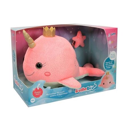 Gipsy Λούτρινο Bellabloo Φάλαινα Με Ήχο Και Φως 35cm