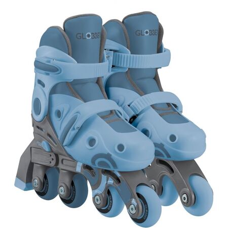 Globber Αυξομειούμενα Πατίνια Inline Skates 2 In 1 No 30-33 Ash Blue 783-200