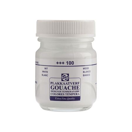 GOUACHE ΤΕΜΠΕΡΑ 50ML 100 WHITE ROYAL TALENS