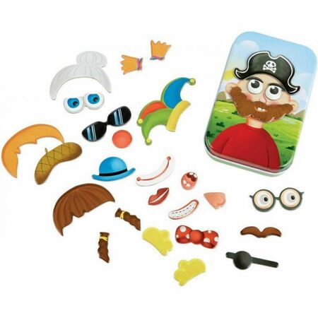 Hape Magnetic Funny Face Ταίριαξε Τα Πρόσωπα E0476A
