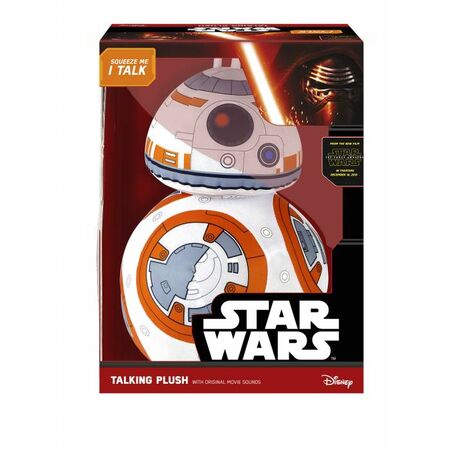 Hollytoon Underground Toys Λούτρινο Με Ήχους BB-8 (Star Wars Ep VII) 38cm