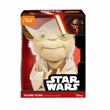Hollytoon Underground Toys Λούτρινο Με Ήχους Yoda (Star Wars) 38cm