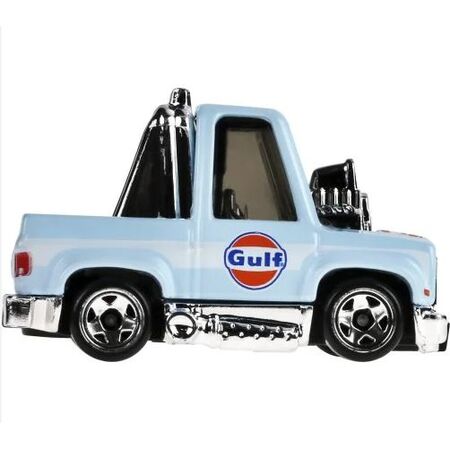 HOT WHEELS THEMED AUTO TOONED GULF - 83 CHEVY SILVERADO- JCB64