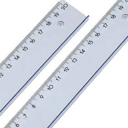 ILCA Χάρακας Υποδεκάμετρο Με Πατούρα 50cm