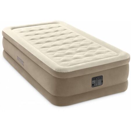 Intex Twin Ultra Plush Deluxe Airbed Fiber-Tech BIP 64426NP