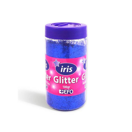 Iris Χρυσόσκονη Αλατιέρα Μπλε 100gr