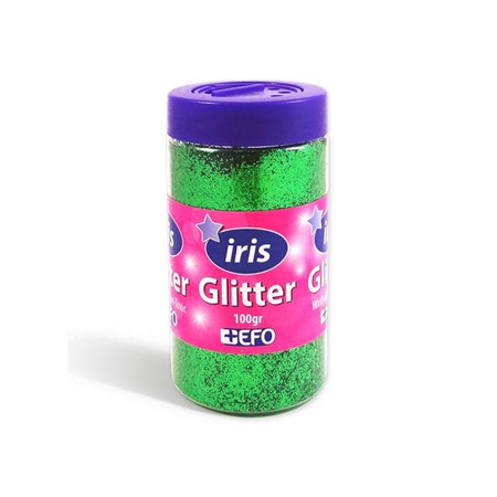 Iris Χρυσόσκονη Αλατιέρα Πράσινο 100gr