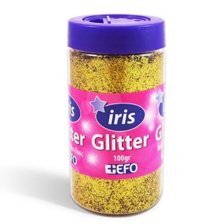 Iris Χρυσόσκονη Αλατιέρα Χρυσό 100gr