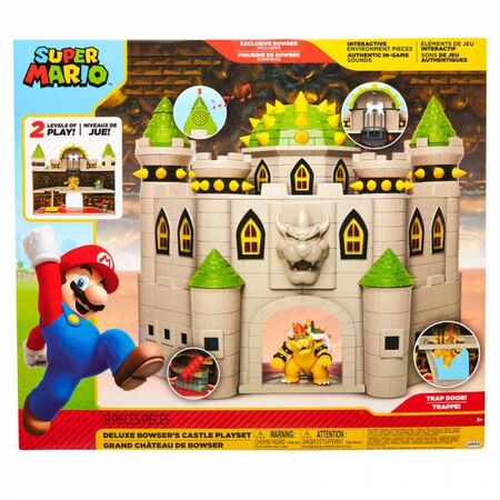 Jakks Pacific Κάστρο Super Mario Με Φιγούρα Bowser