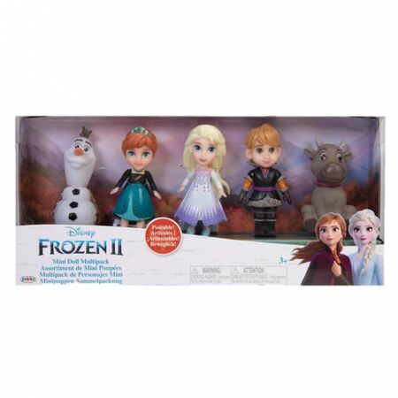 Jakks Pacific Σετ 5 Φιγούρες Disney Frozen II 7cm