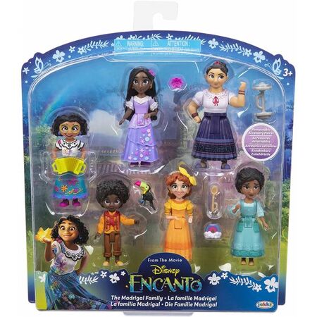 Jakks Pacific Σετ 6 Φιγούρες Disney Encanto 7cm