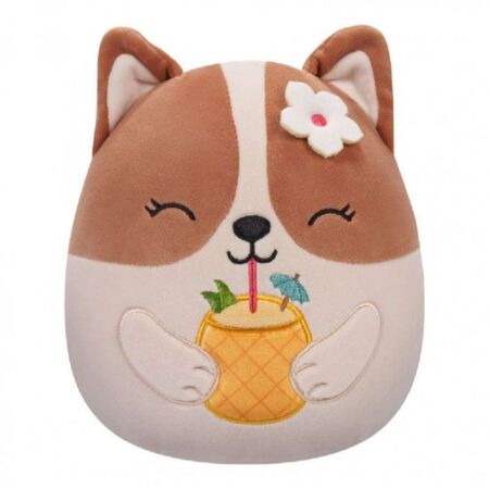 Jazwares Squishmallows Regina The Brown Corgie 13cm