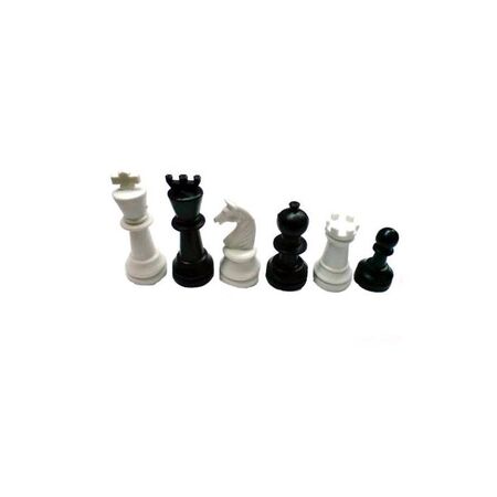 Kaissa Πλαστικά Πιόνια Για Σκάκι Χωρίς Βαρίδι ΚΗ 95mm