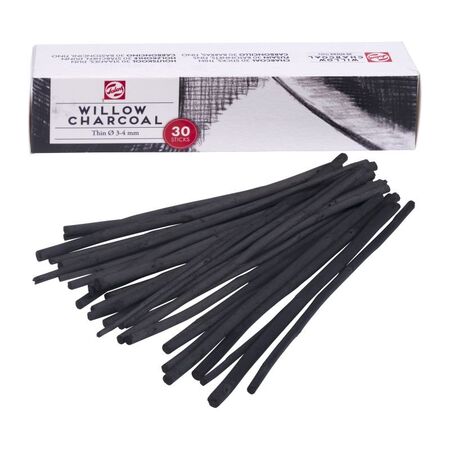 ΚΑΡΒΟΥΝΟ TALENS WILLOW 5-6MM MEDIUM 25 STICKS