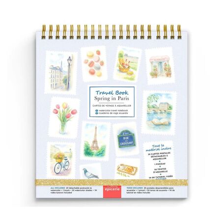 La Petite Epicerie Petit Pastel Travel Book Spring In Paris