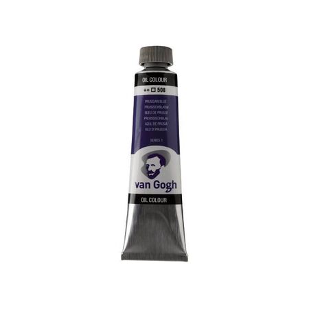 ΛΑΔΙΑ VAN GOGH 40ML S1 T.9 No. 508 PRUSSIAN BLUE