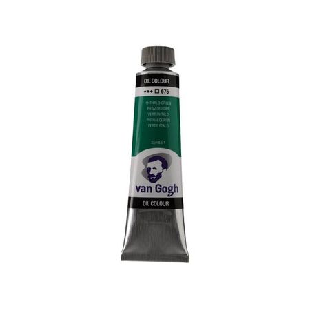 ΛΑΔΙΑ VAN GOGH 40ML S1 T.9 No. 675 PHTHALO GREEN