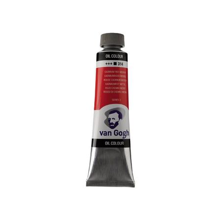 ΛΑΔΙΑ VAN GOGH 40ML S2 T.9 No. 314 Cadmium Red Medium