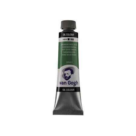 ΛΑΔΙΑ VAN GOGH 40ML S2 T.9 No. 668 CHROMIUM OX. GREEN
