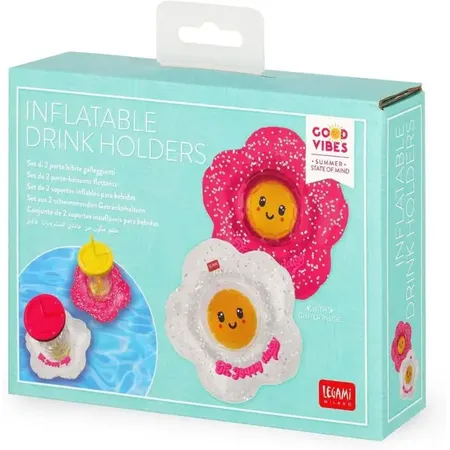 Legami Φουσκωτά Inflatable Drink Holders Daisy Σετ 2 Τεμ. IDH0003