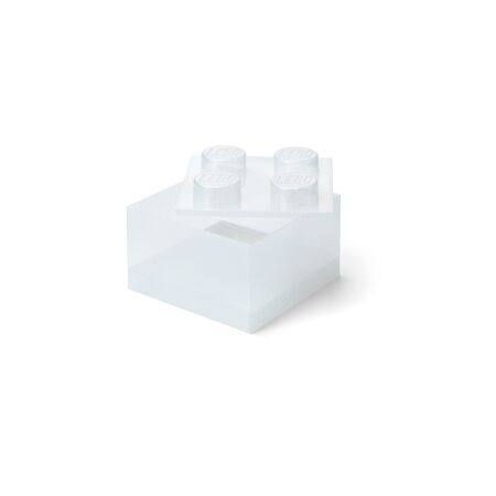 LEGO® ΚΟΥΤΙ ΑΠΟΘΗΚΕΥΣΗΣ ΤΕΤΡΑΓΩΝΟ ΜΕΓΑΛΟ ΑΣΠΡΟ ΜΕ GLITTER - 40090803