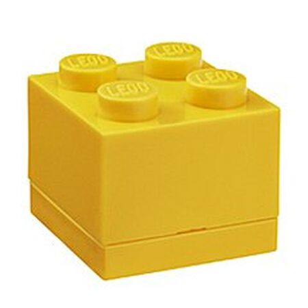 LEGO® ΚΟΥΤΙ ΑΠΟΘΗΚΕΥΣΗΣ ΤΕΤΡΑΓΩΝΟ MINI ΚΙΤΡΙΝΟ - 40111732